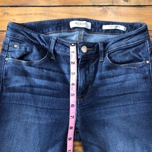 Guess Blue Sexy Curve stretch Jeans - Picture 8 of 8